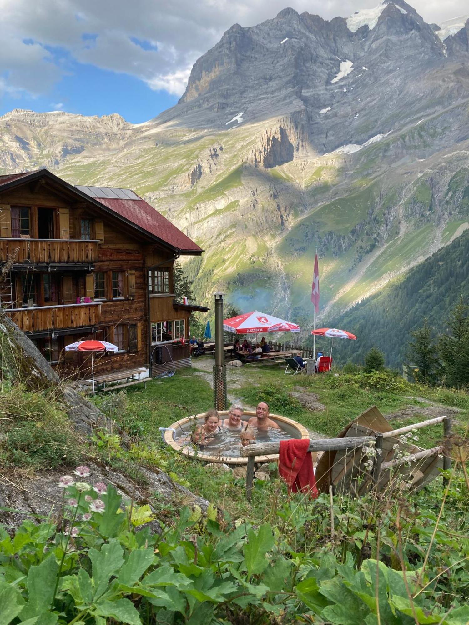 Berggasthaus Tschingelhorn Hotel Stechelberg Ngoại thất bức ảnh